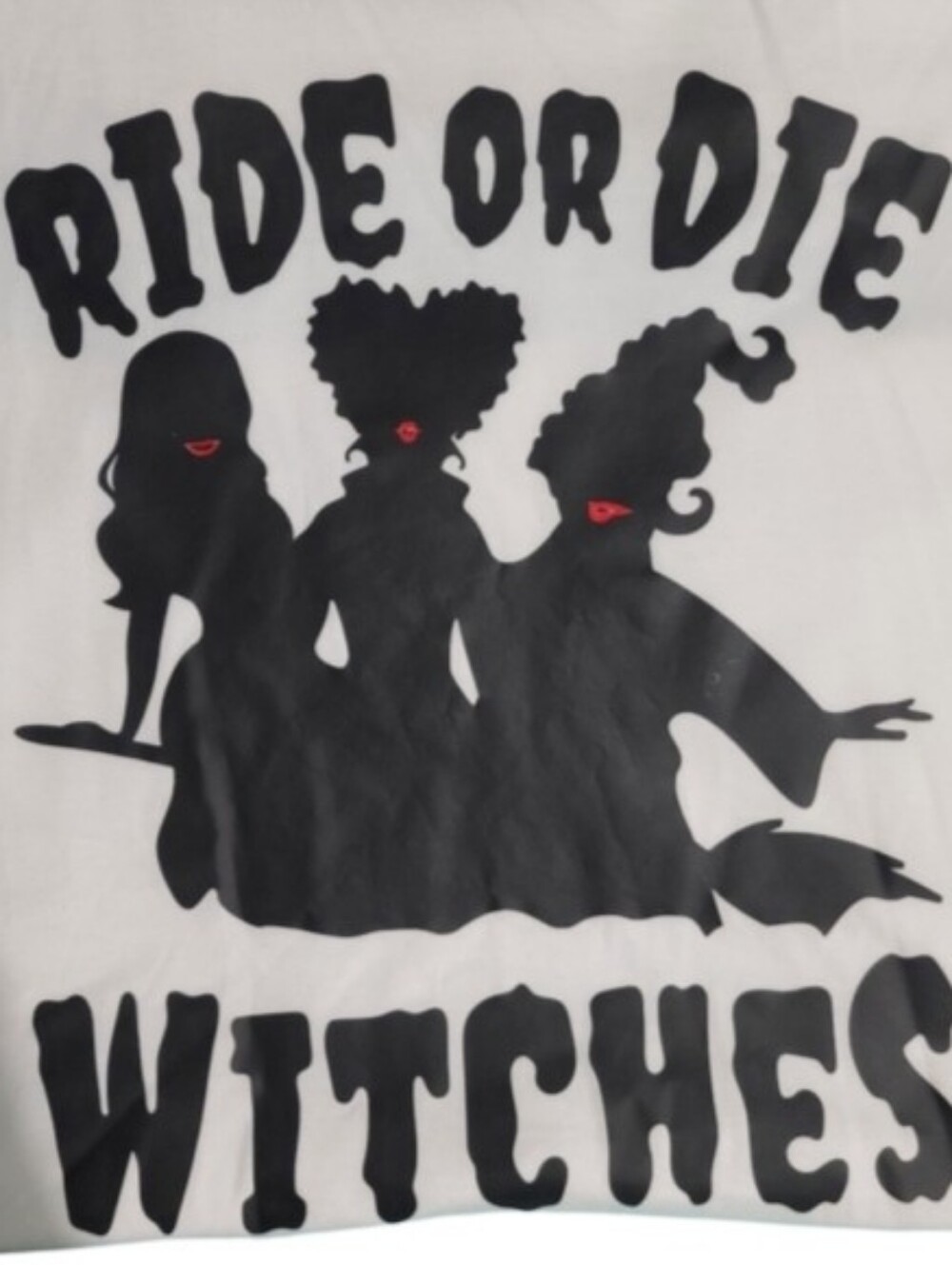 Hocus Pocus Retro Style Ringer Tee Size M - Picture 2 of 7